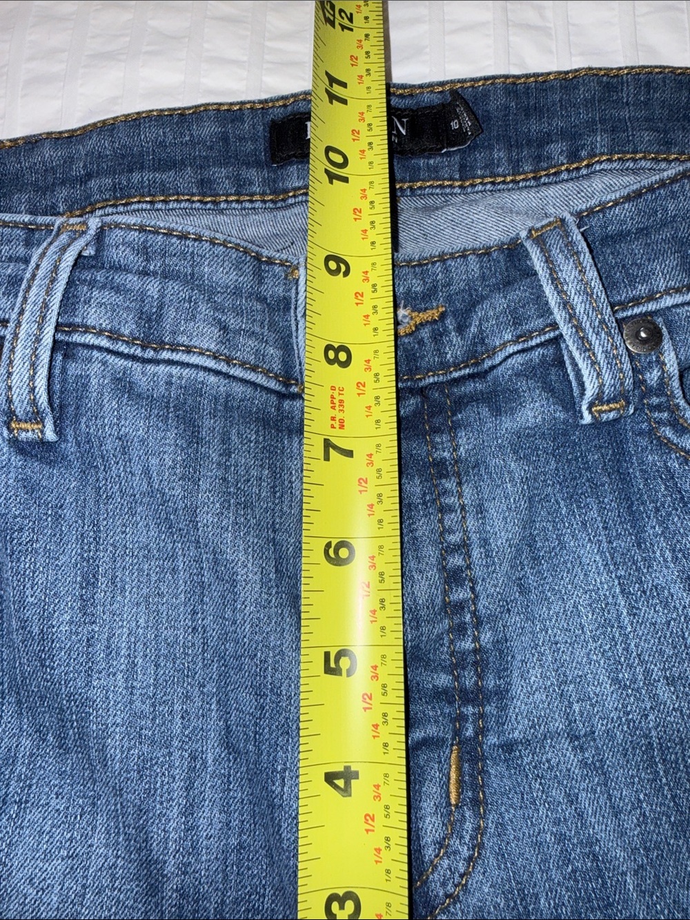 Ralph Lauren Blue Straight-Leg Denim Jeans - Picture 10 of 10